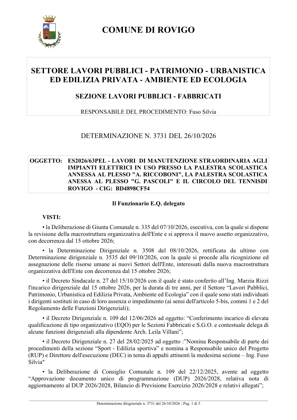 Pagina 1 del documento