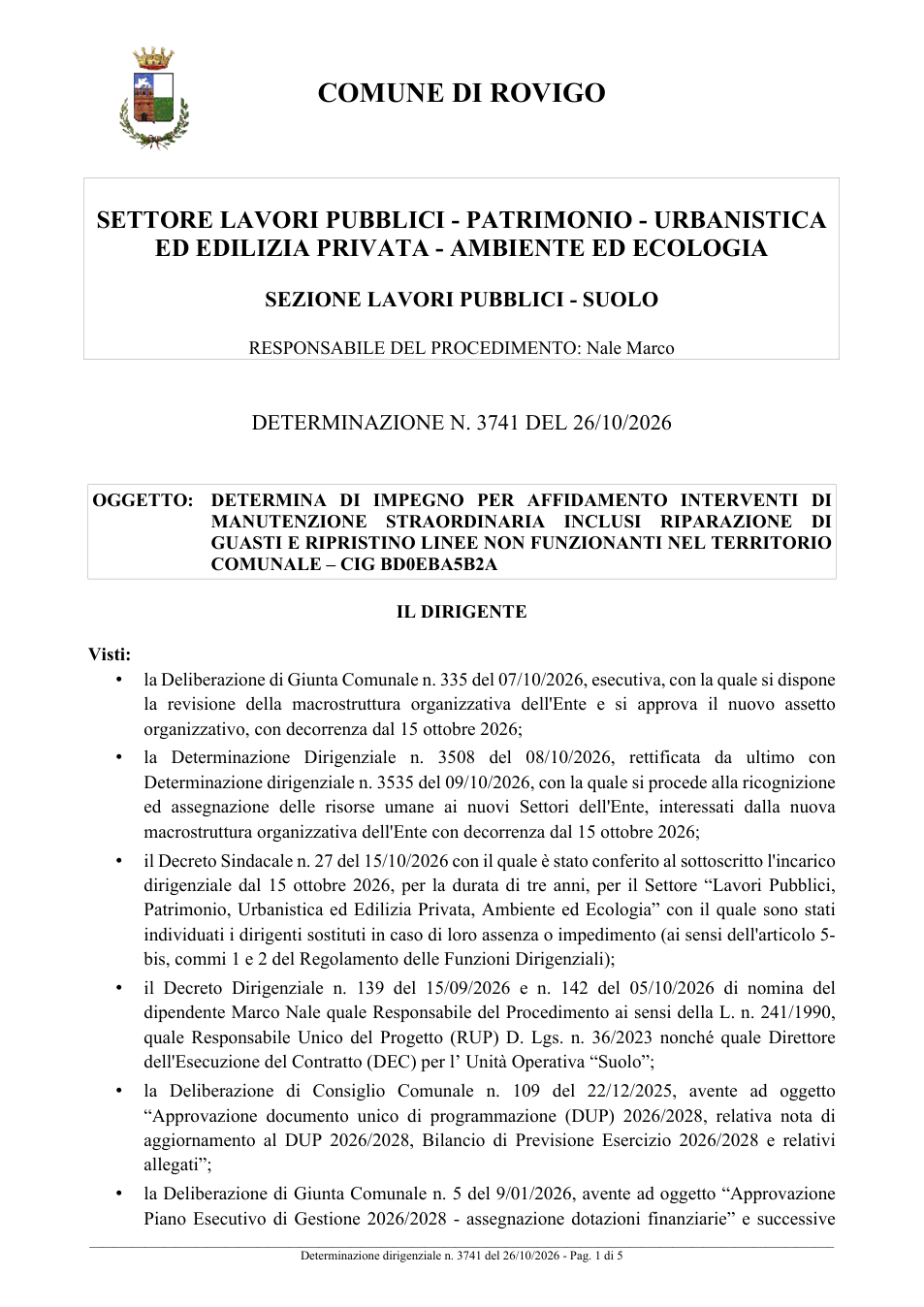 Pagina 1 del documento