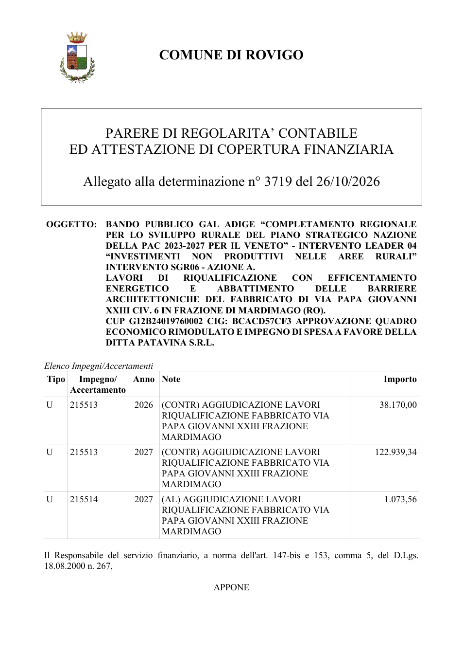 Pagina 1 del documento