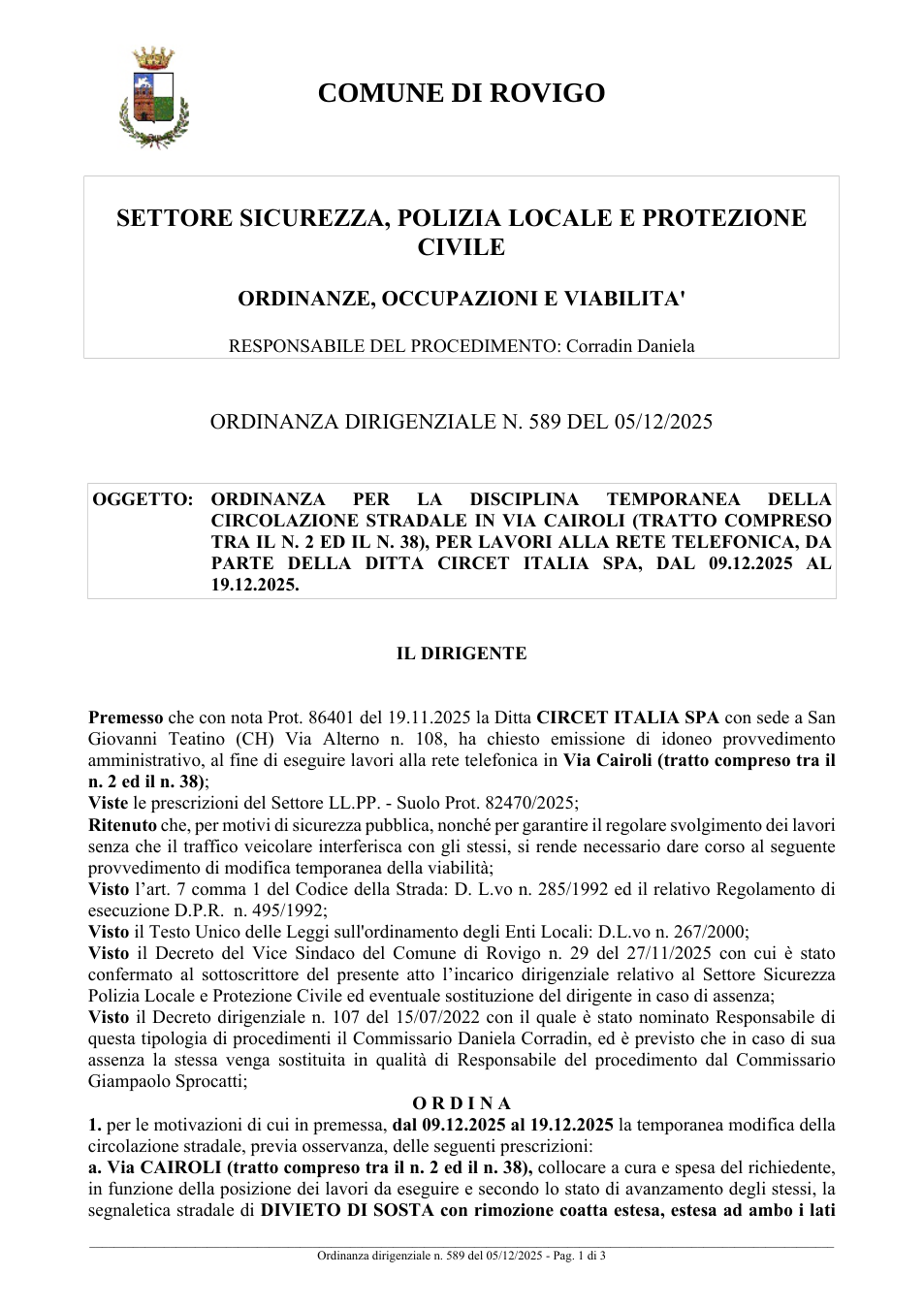 Pagina 1 del documento