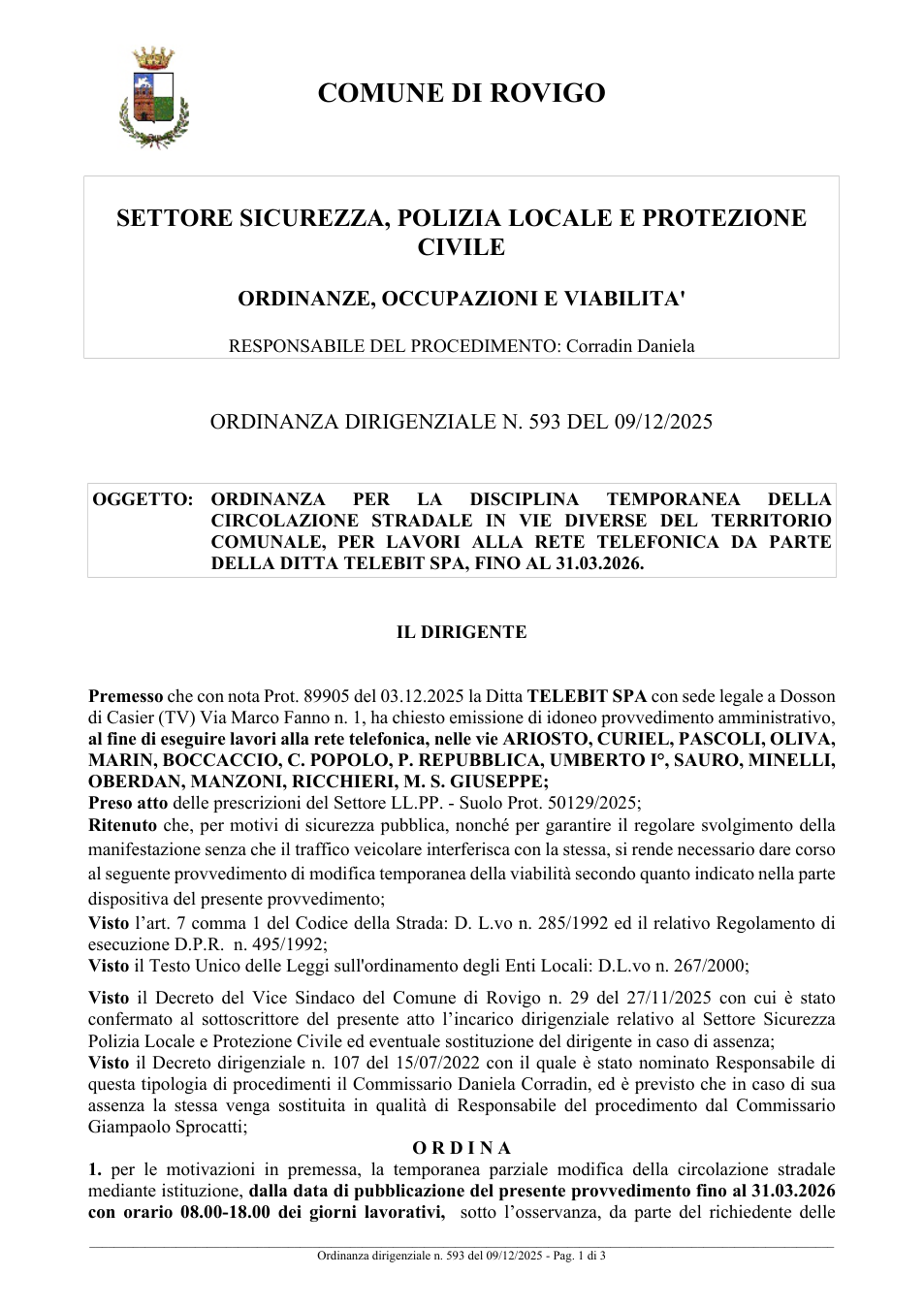Pagina 1 del documento