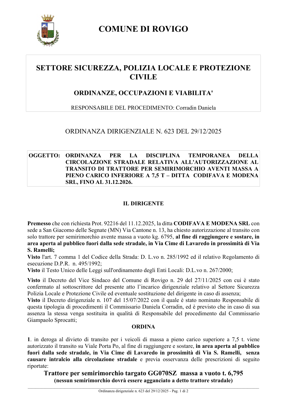 Pagina 1 del documento