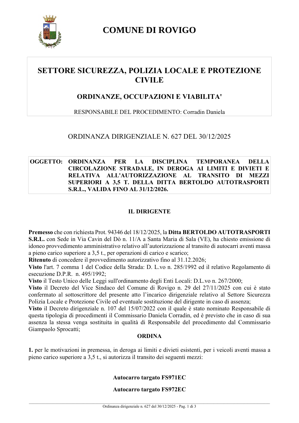 Pagina 1 del documento