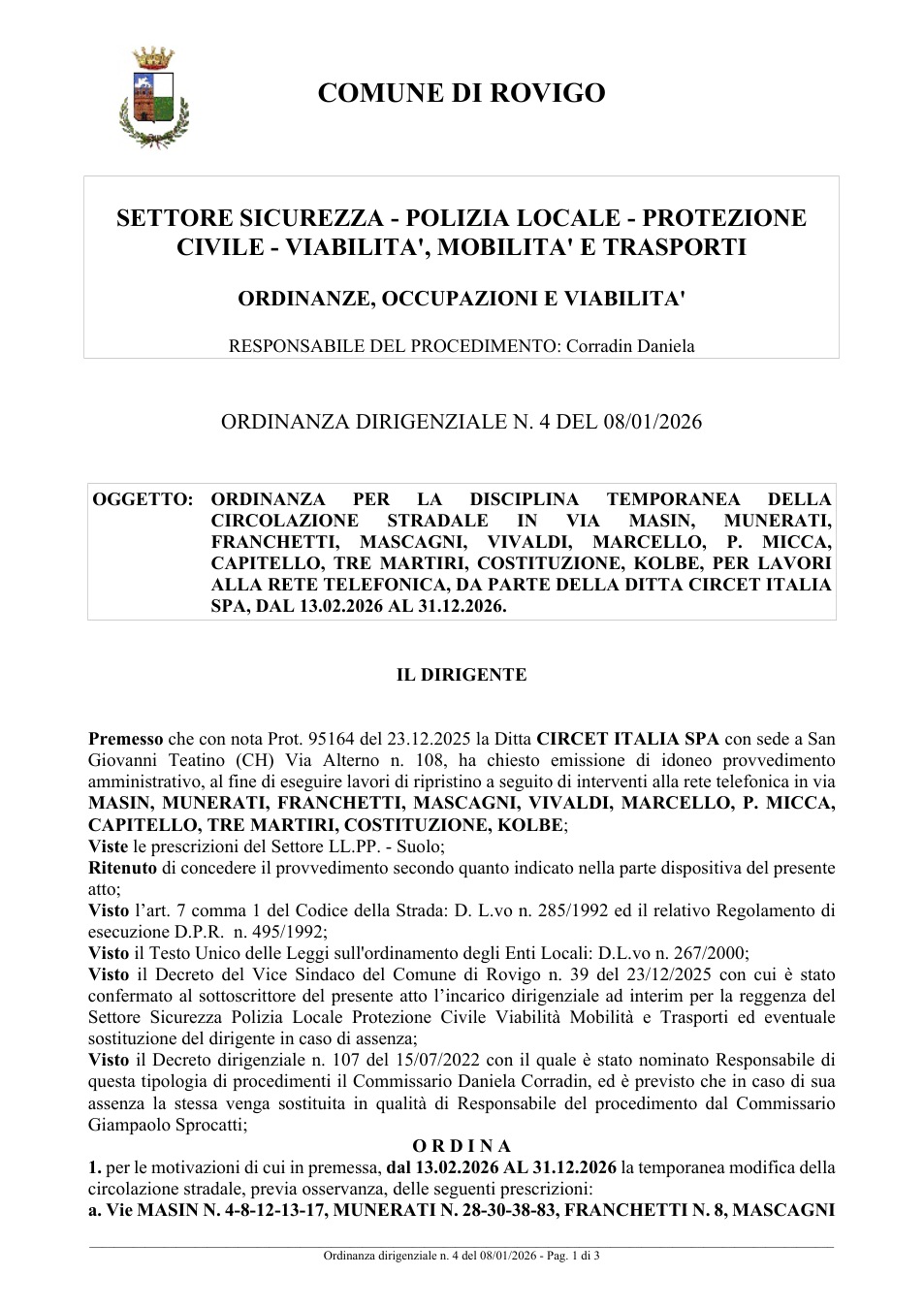 Pagina 1 del documento