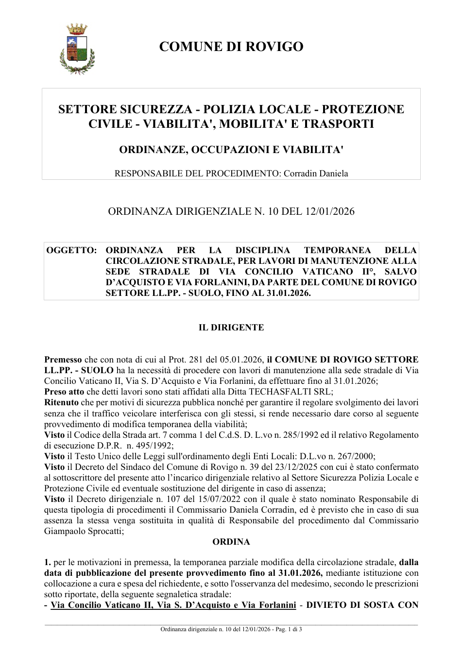 Pagina 1 del documento