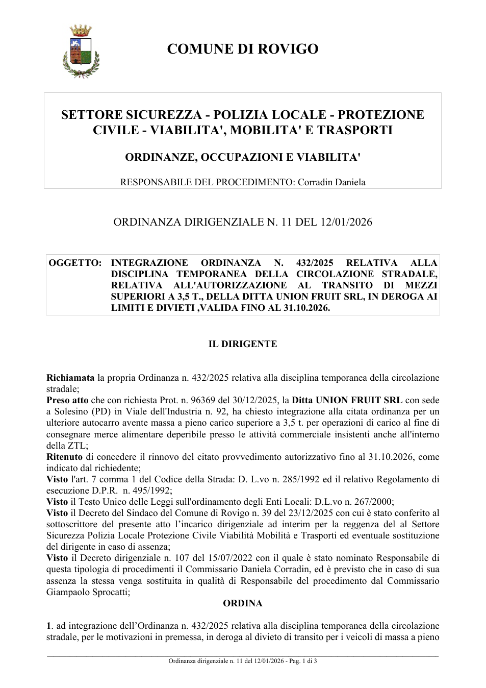 Pagina 1 del documento