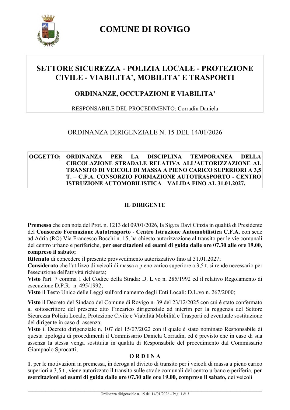 Pagina 1 del documento