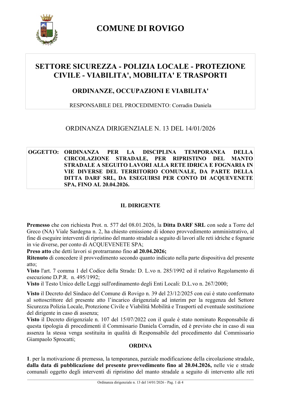 Pagina 1 del documento