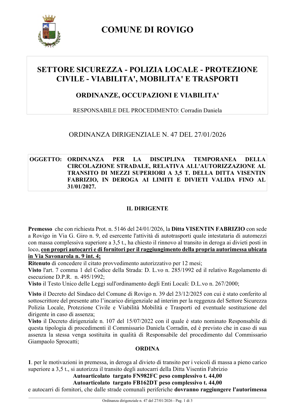 Pagina 1 del documento