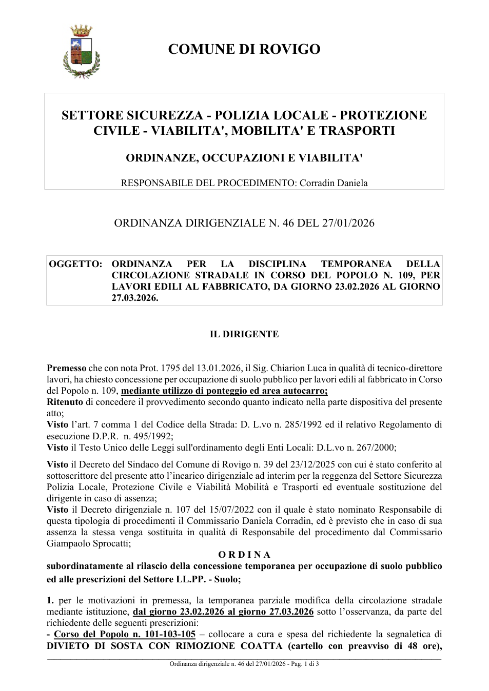 Pagina 1 del documento