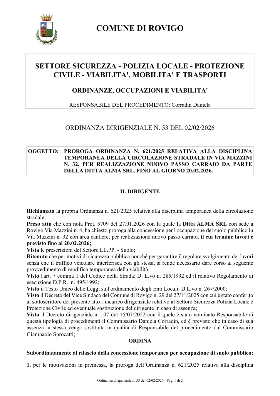 Pagina 1 del documento