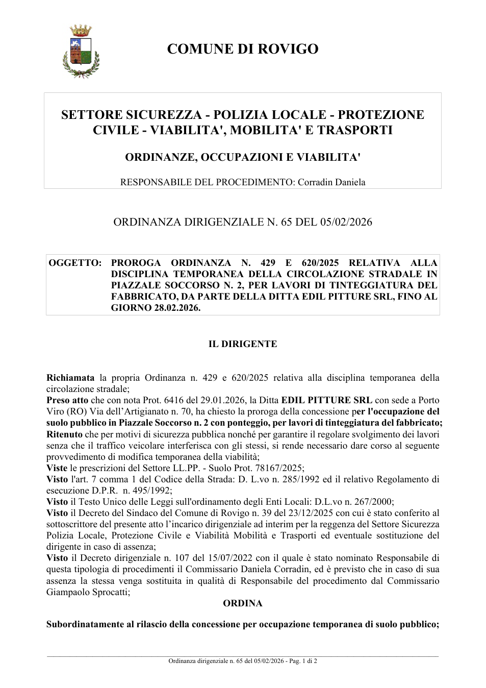 Pagina 1 del documento