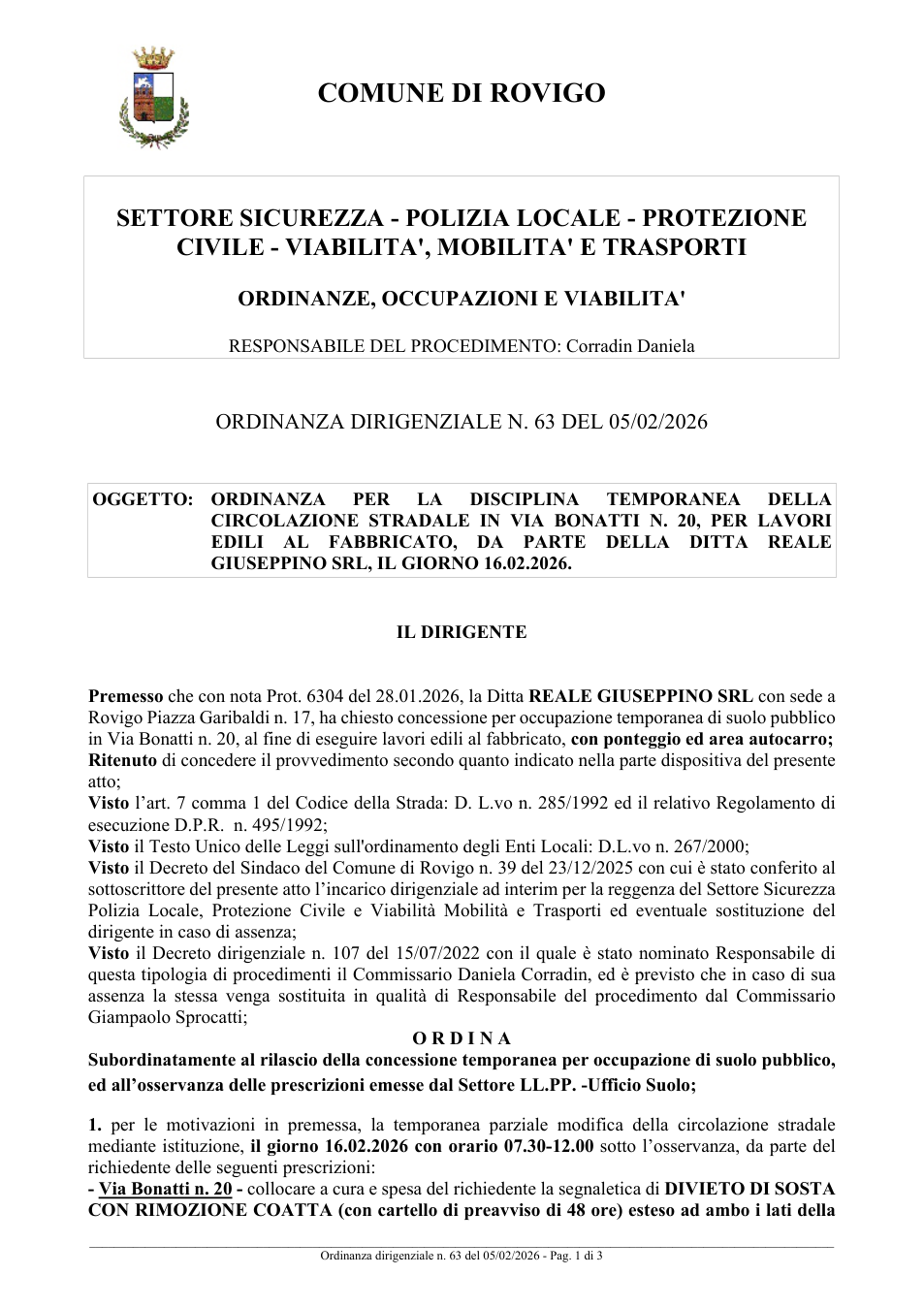 Pagina 1 del documento