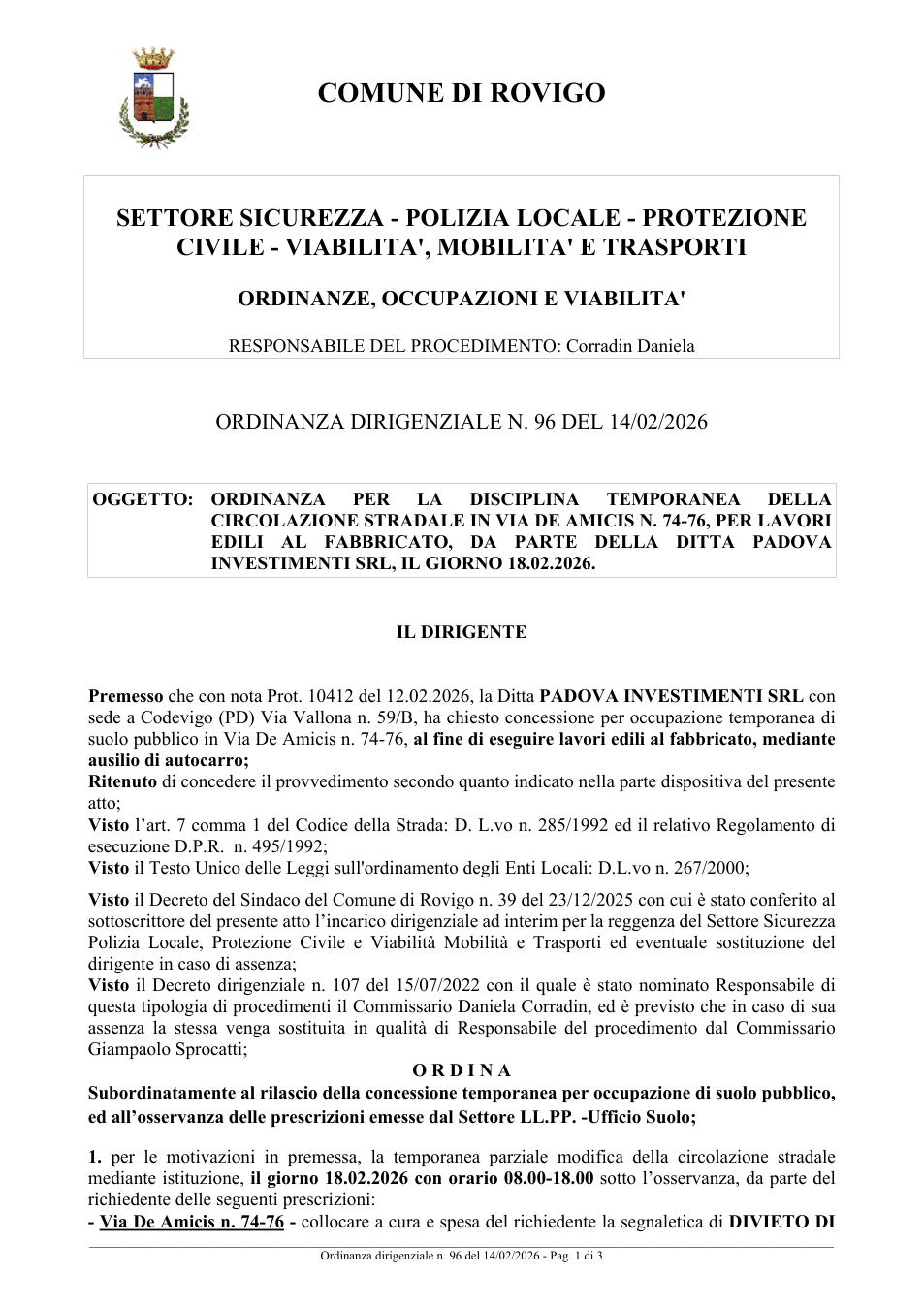 Pagina 1 del documento