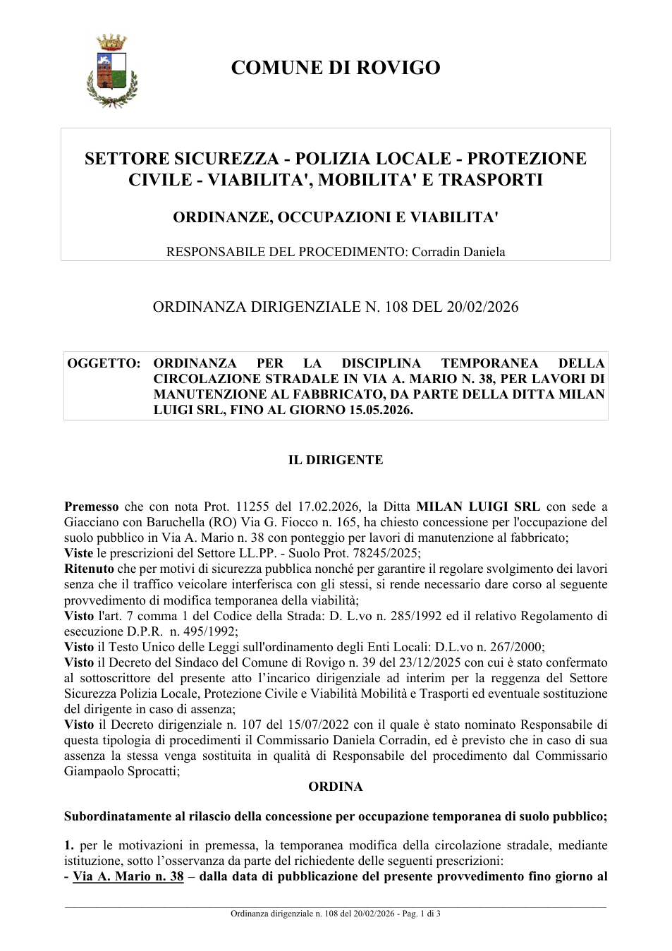 Pagina 1 del documento
