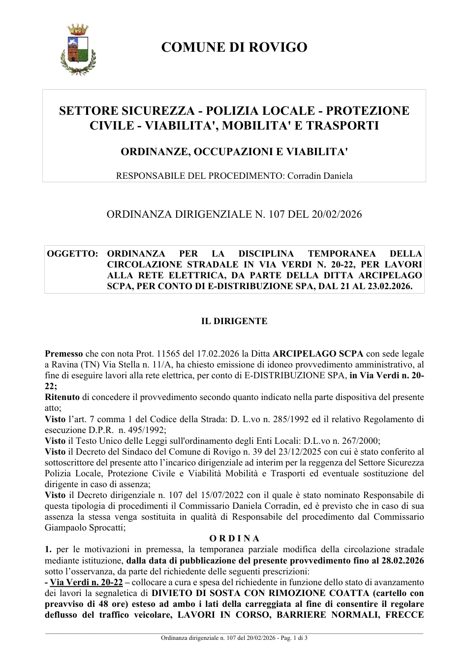 Pagina 1 del documento
