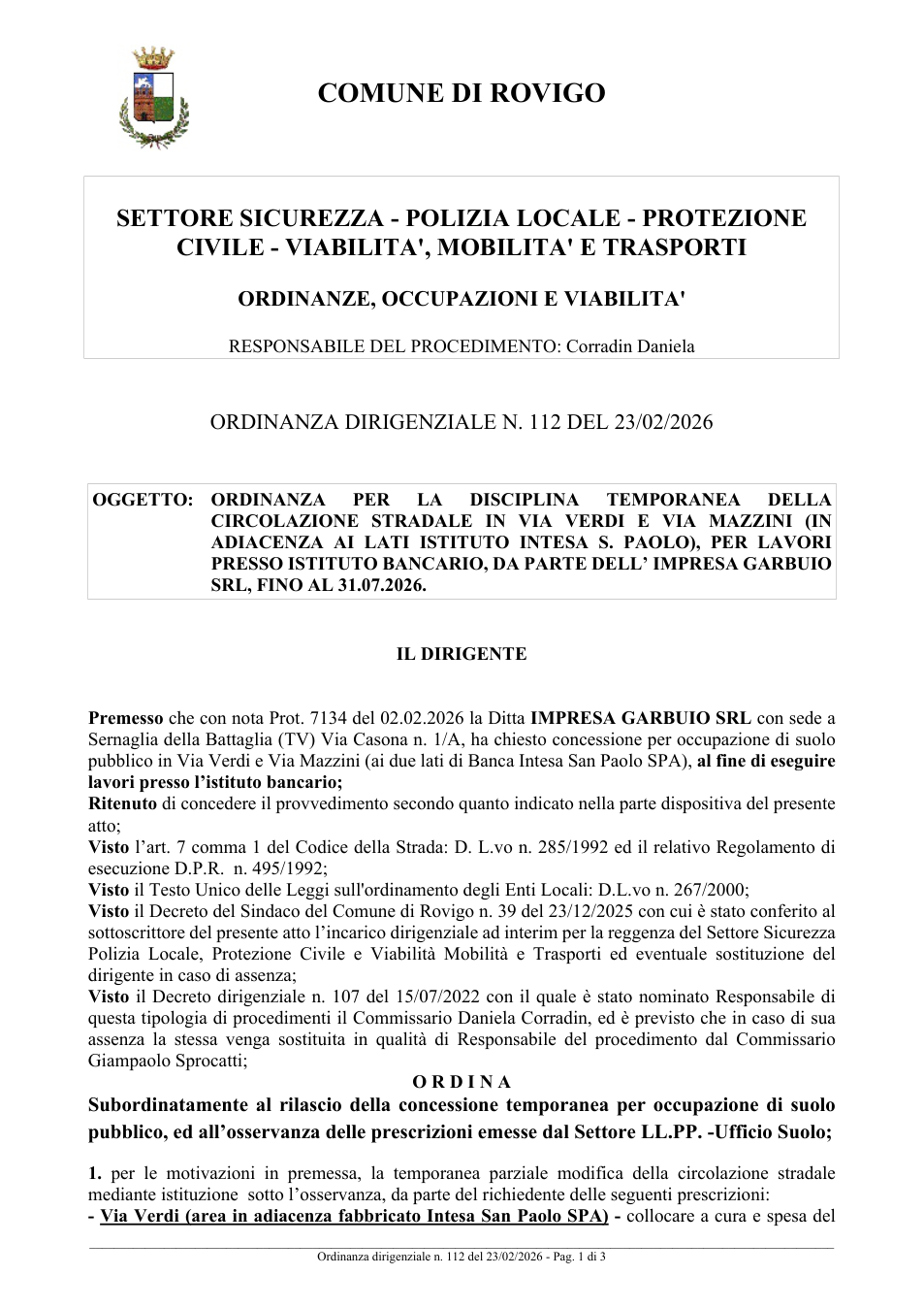Pagina 1 del documento