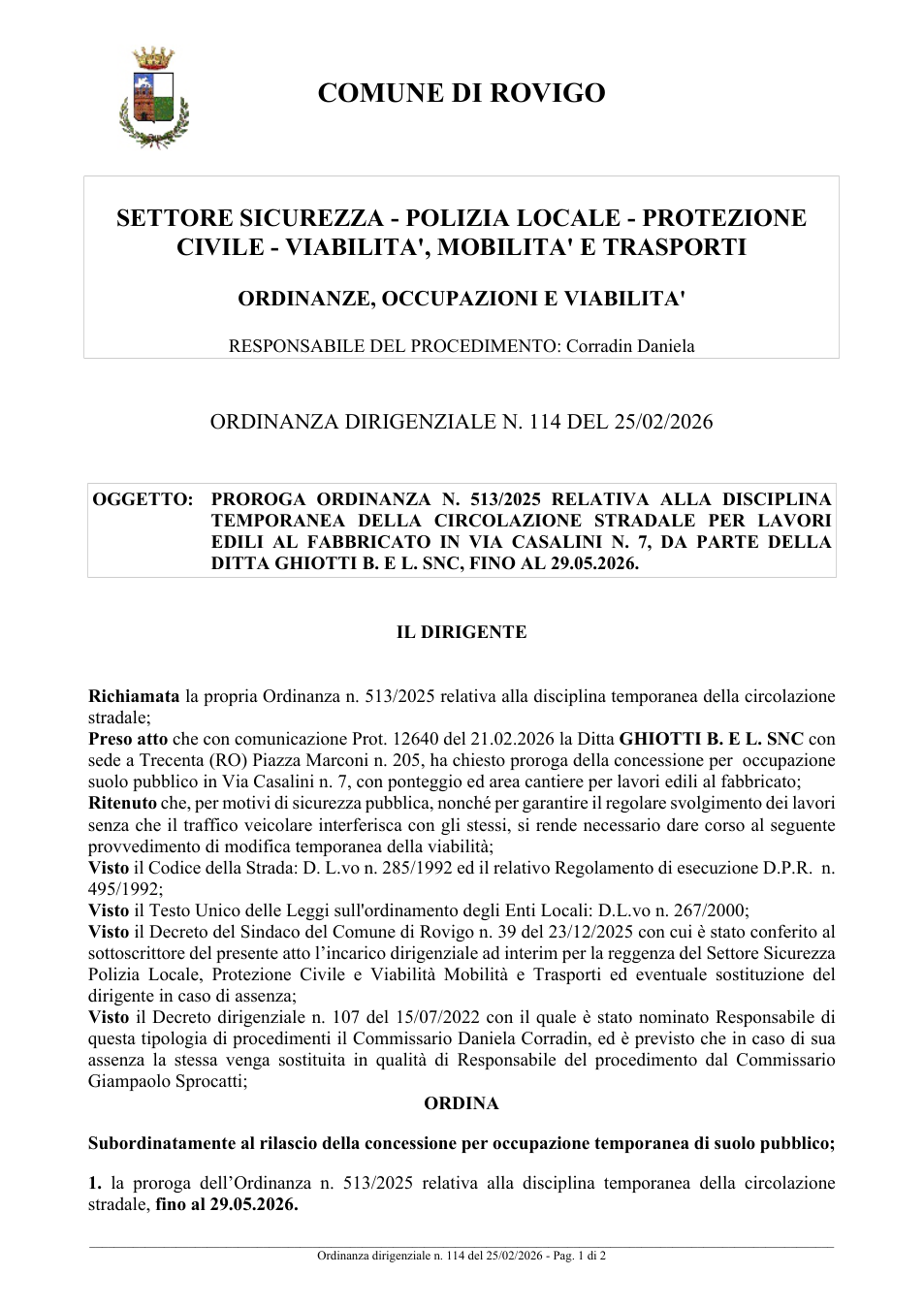 Pagina 1 del documento