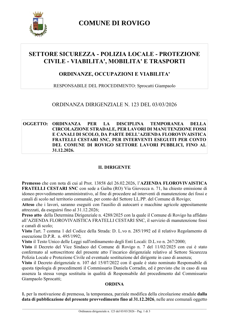 Pagina 1 del documento