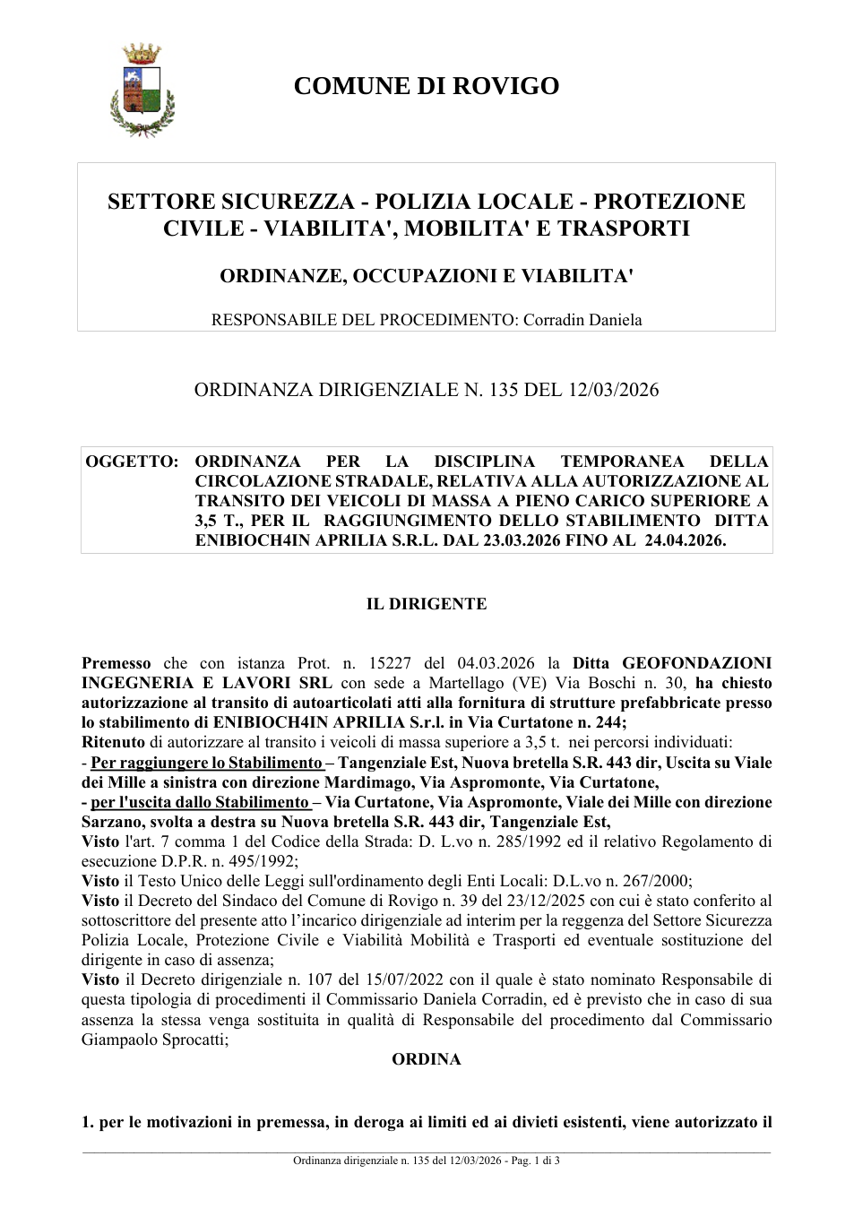 Pagina 1 del documento