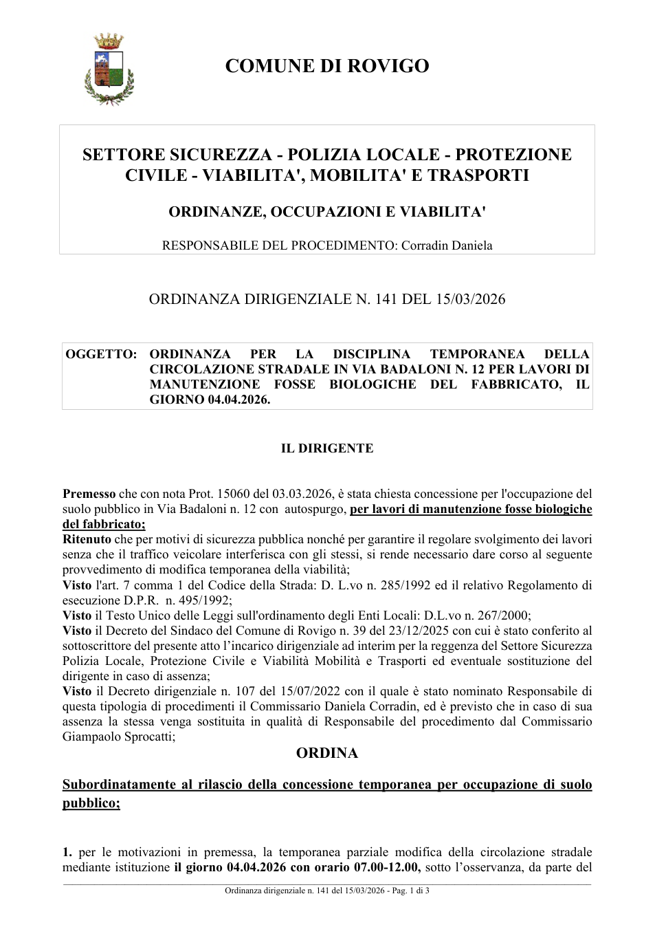 Pagina 1 del documento