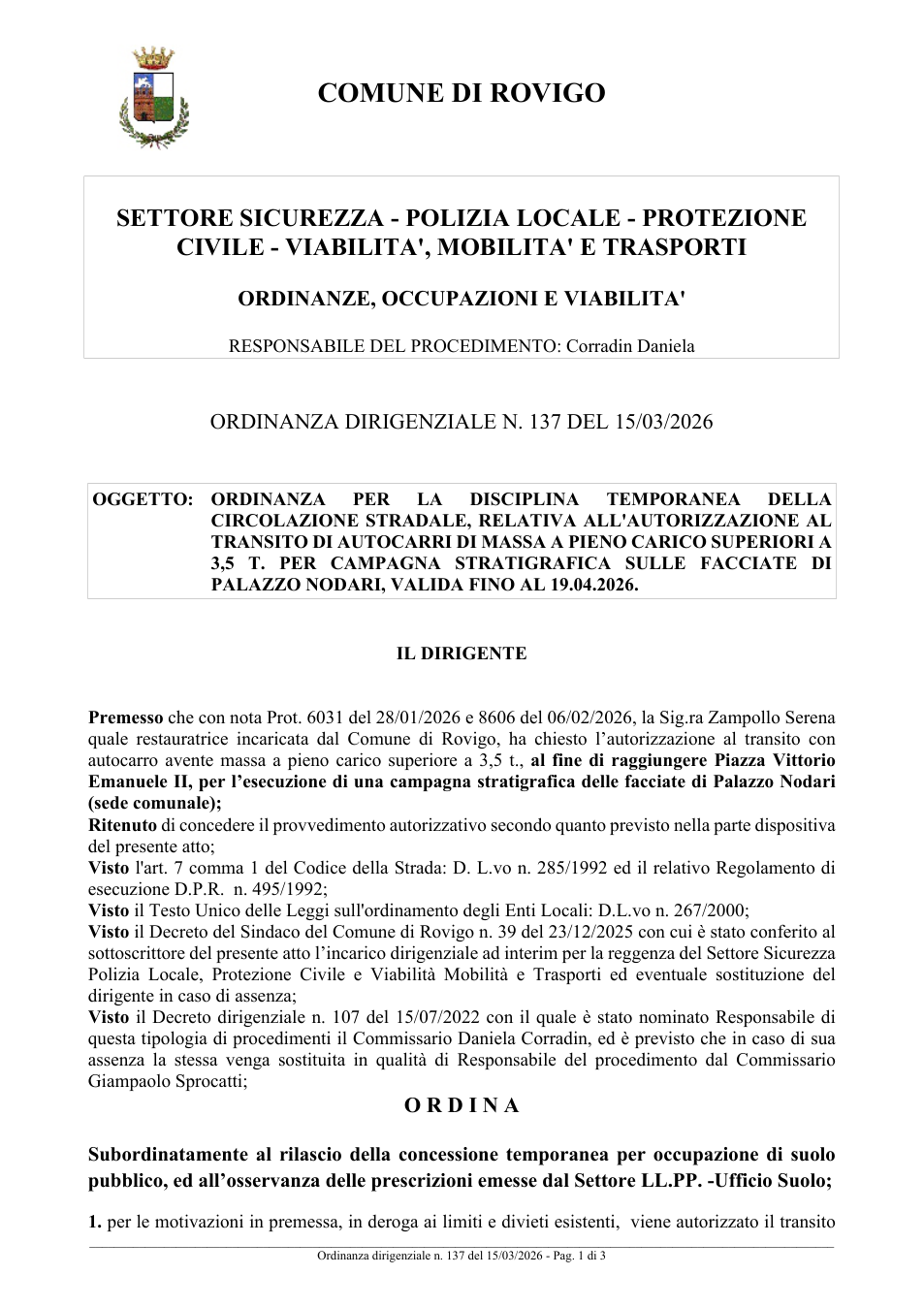 Pagina 1 del documento