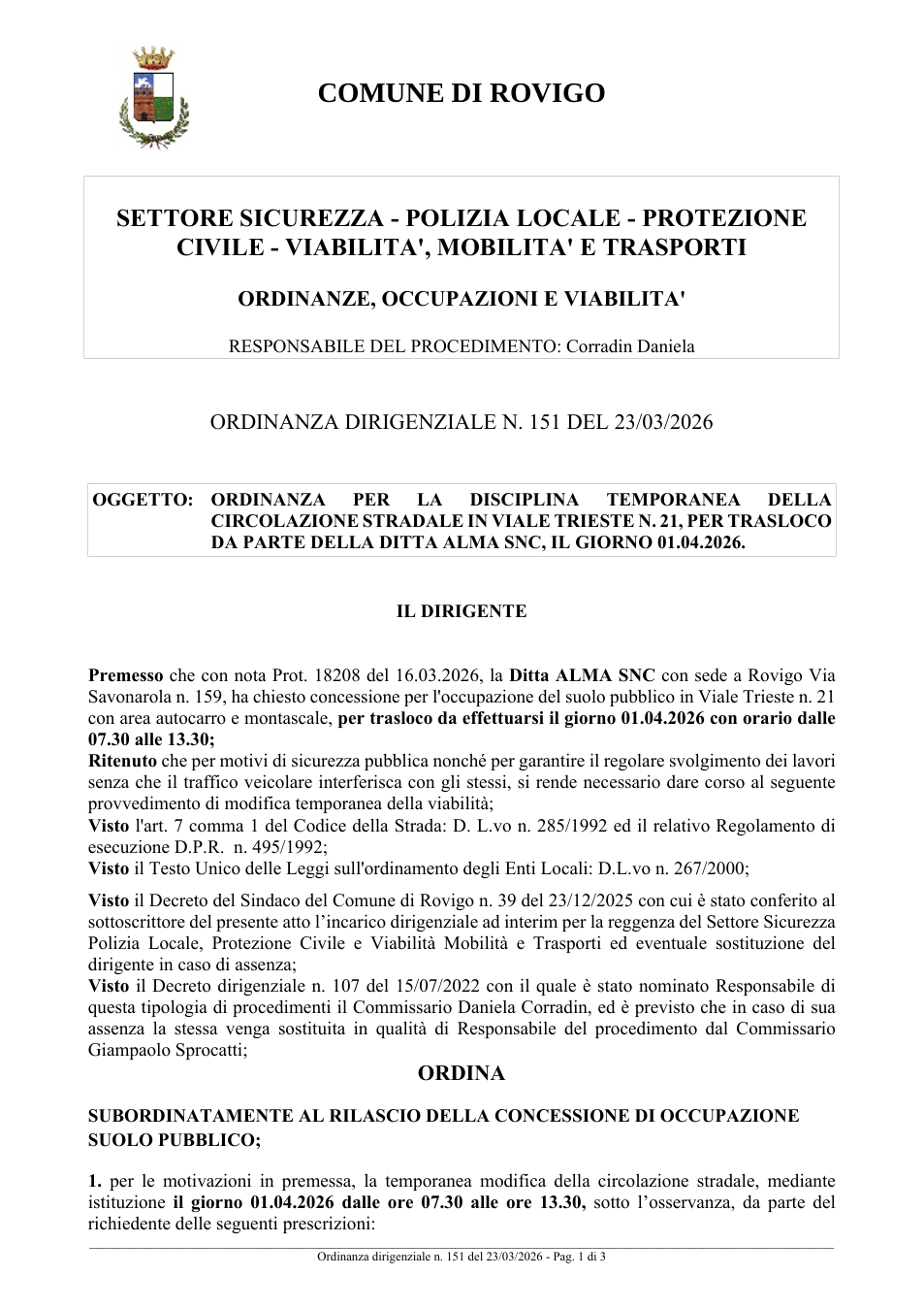 Pagina 1 del documento