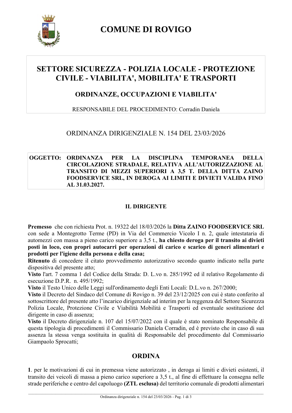 Pagina 1 del documento