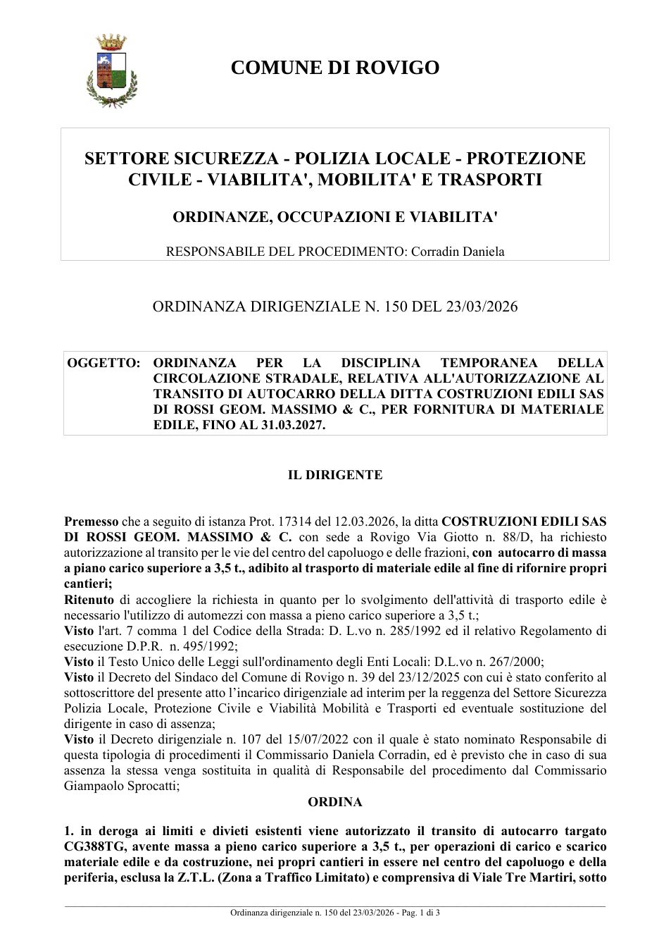 Pagina 1 del documento