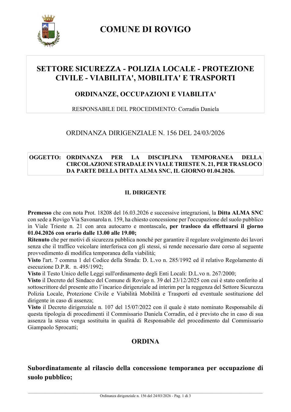Pagina 1 del documento