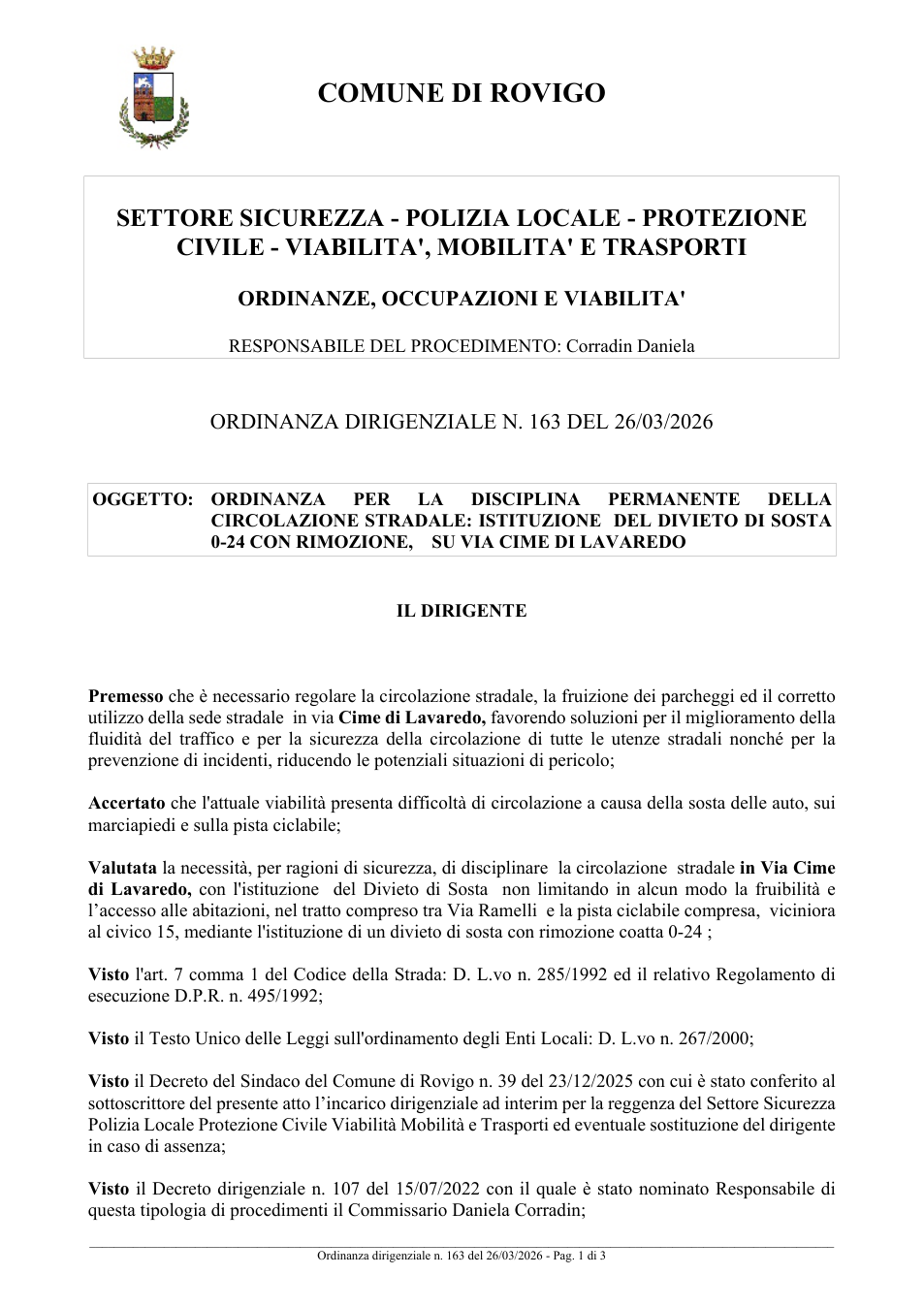 Pagina 1 del documento