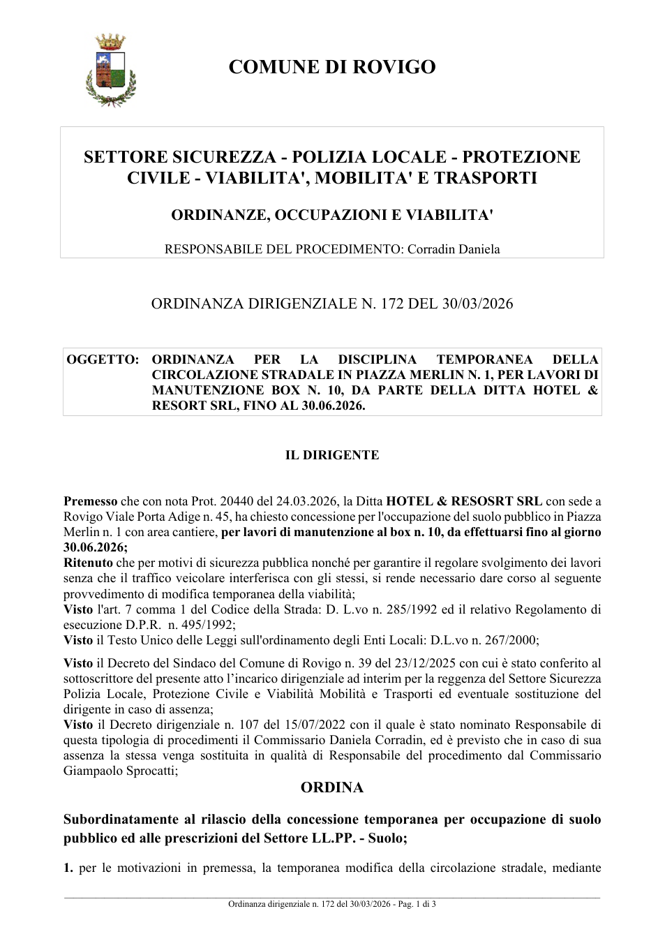 Pagina 1 del documento