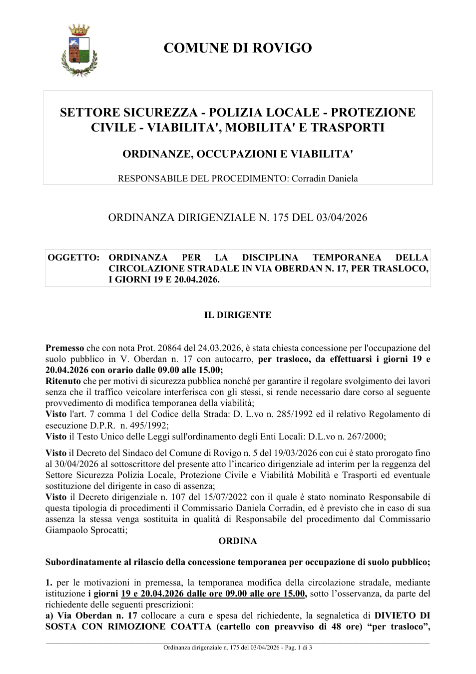 Pagina 1 del documento