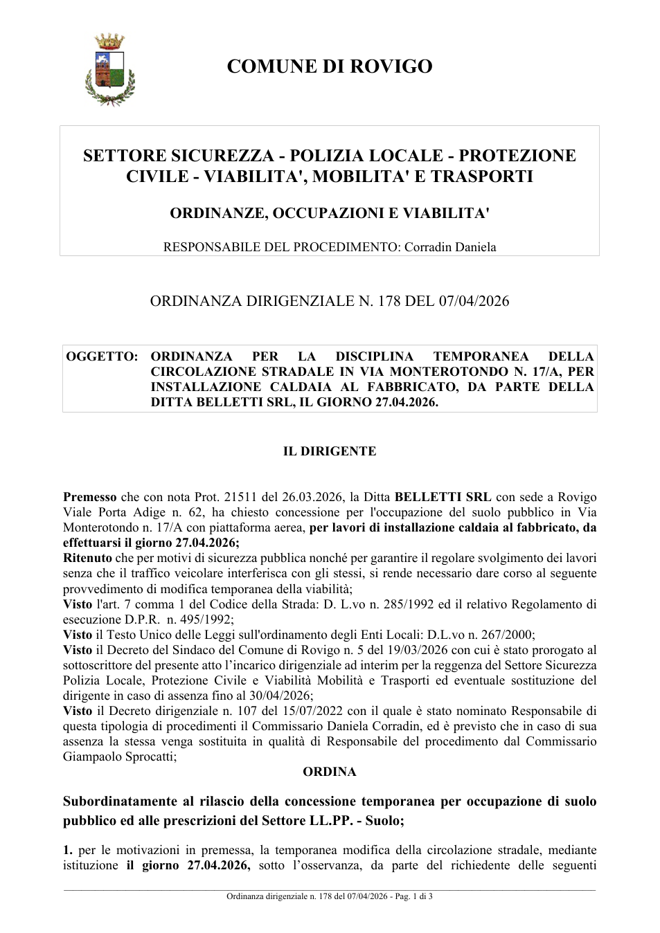 Pagina 1 del documento