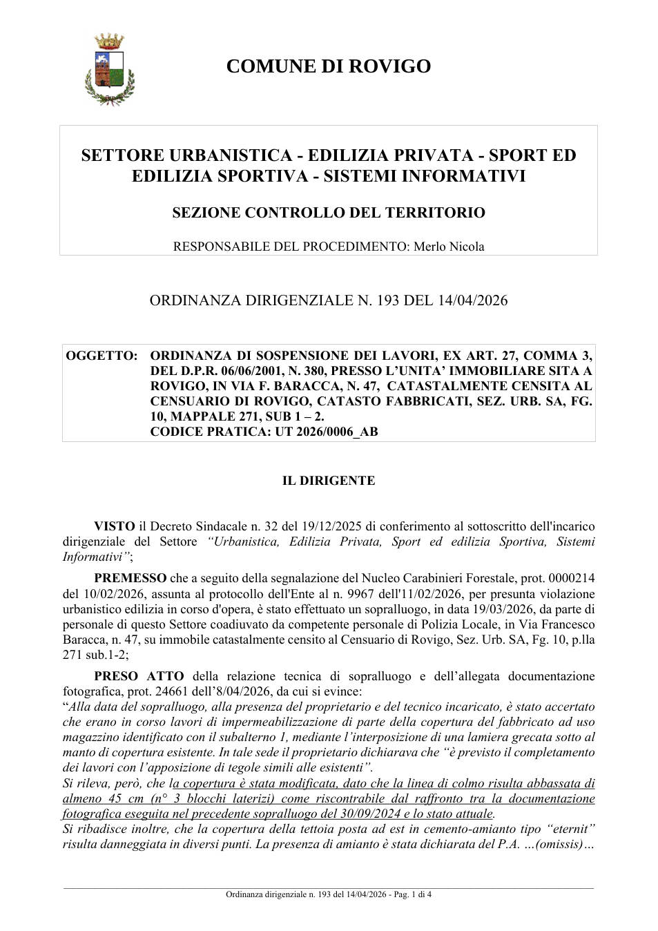 Pagina 1 del documento