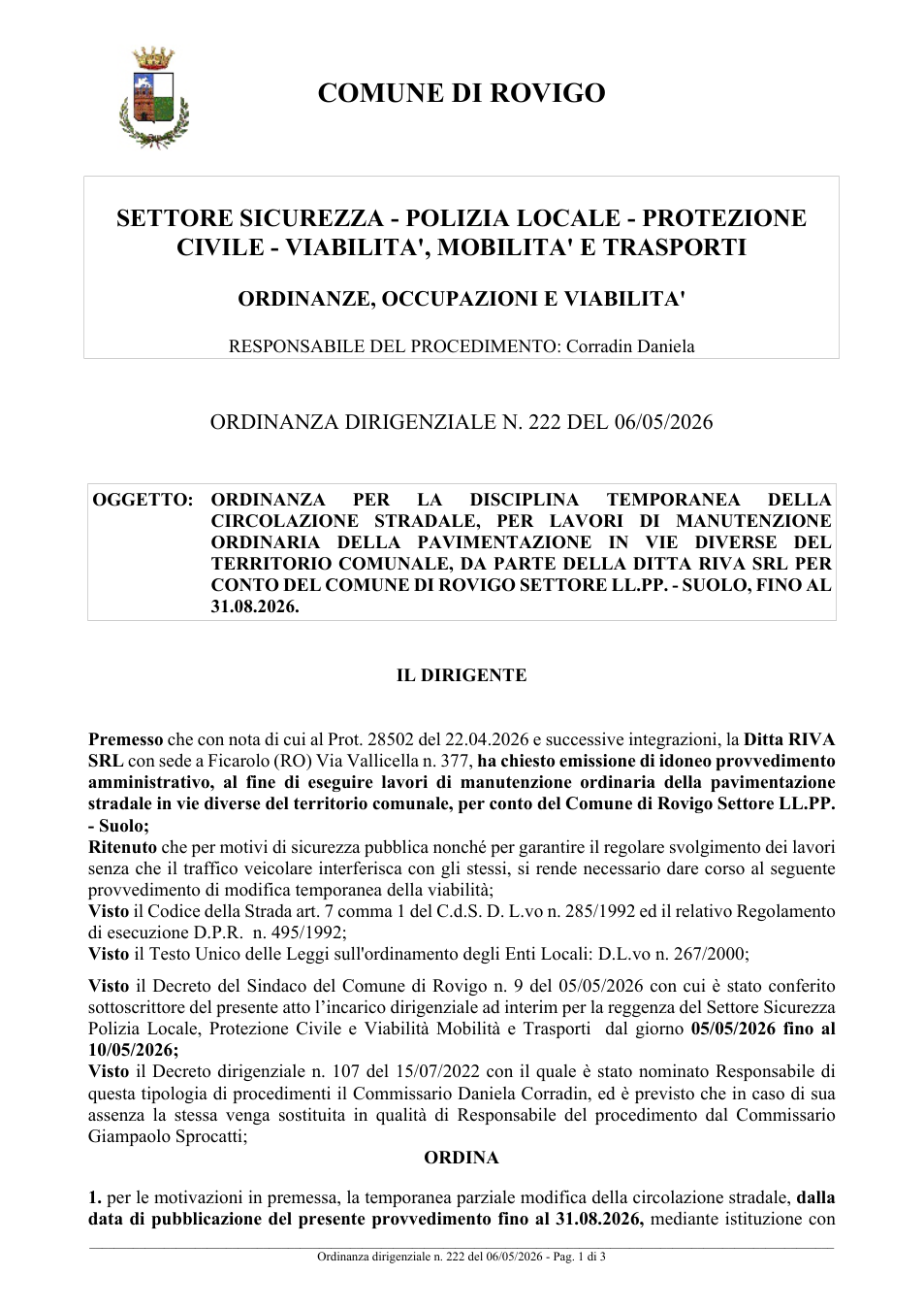 Pagina 1 del documento