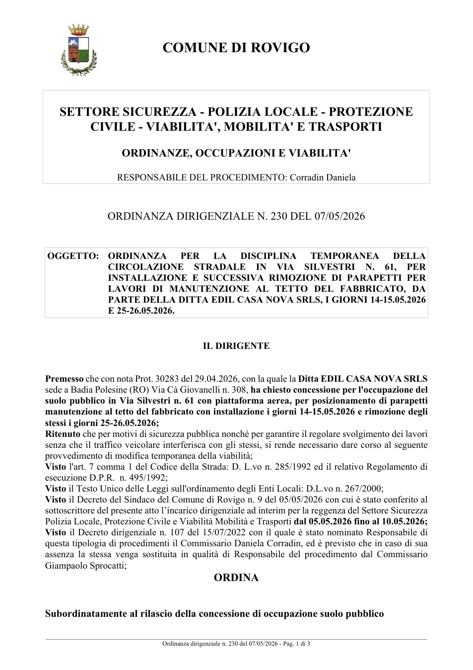 Pagina 1 del documento