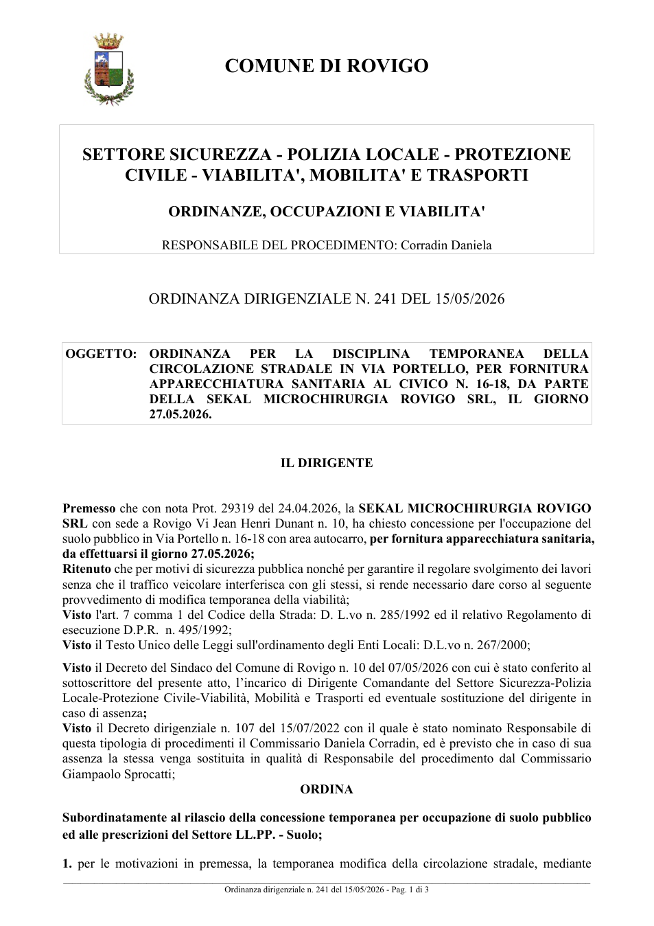 Pagina 1 del documento
