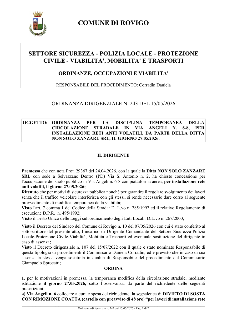 Pagina 1 del documento