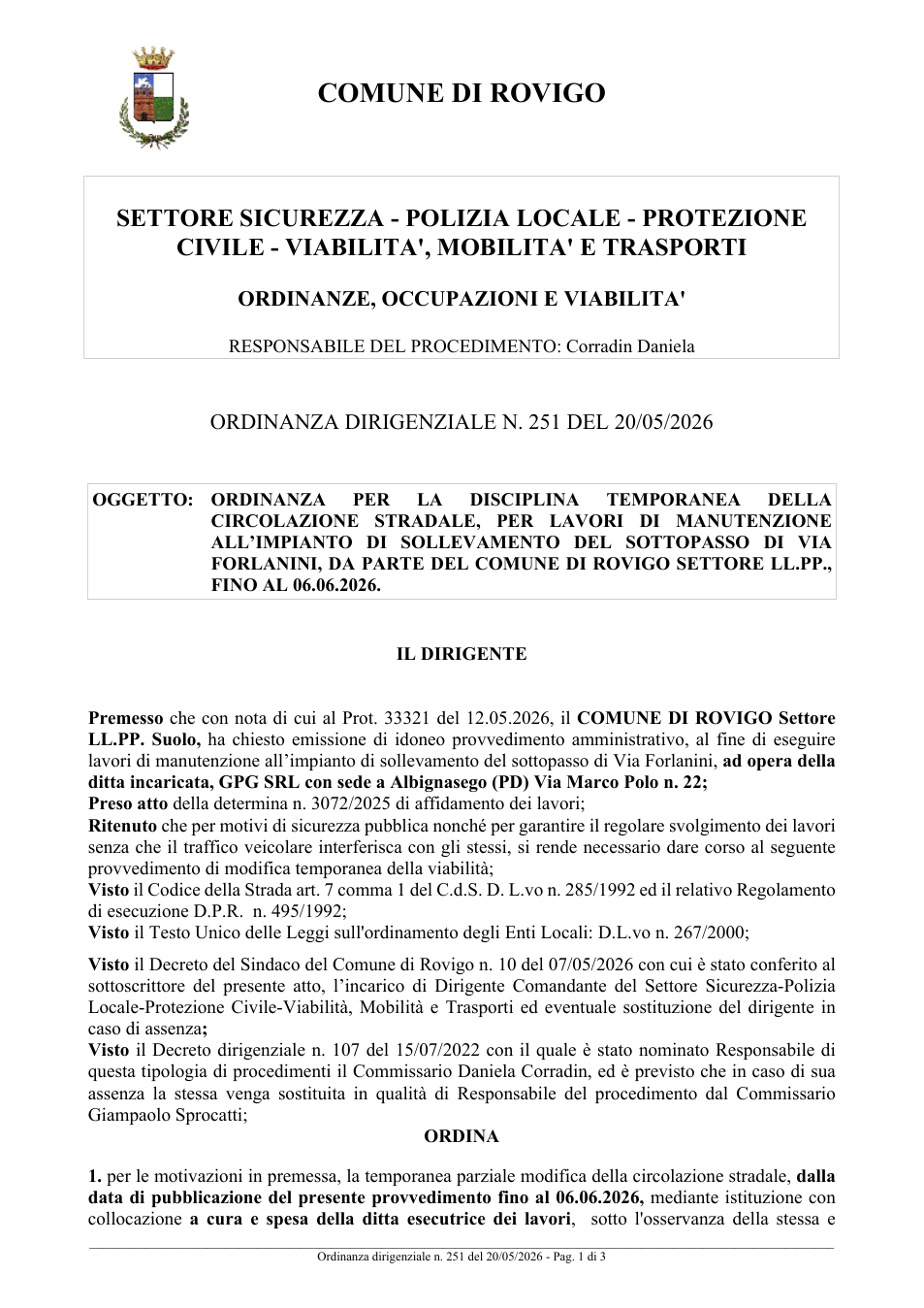 Pagina 1 del documento