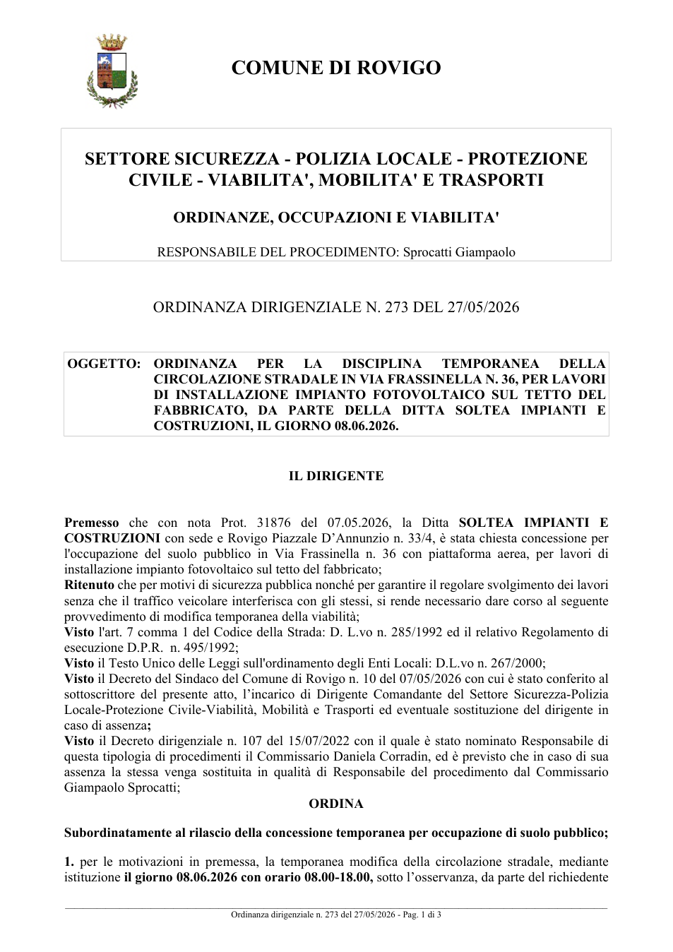 Pagina 1 del documento