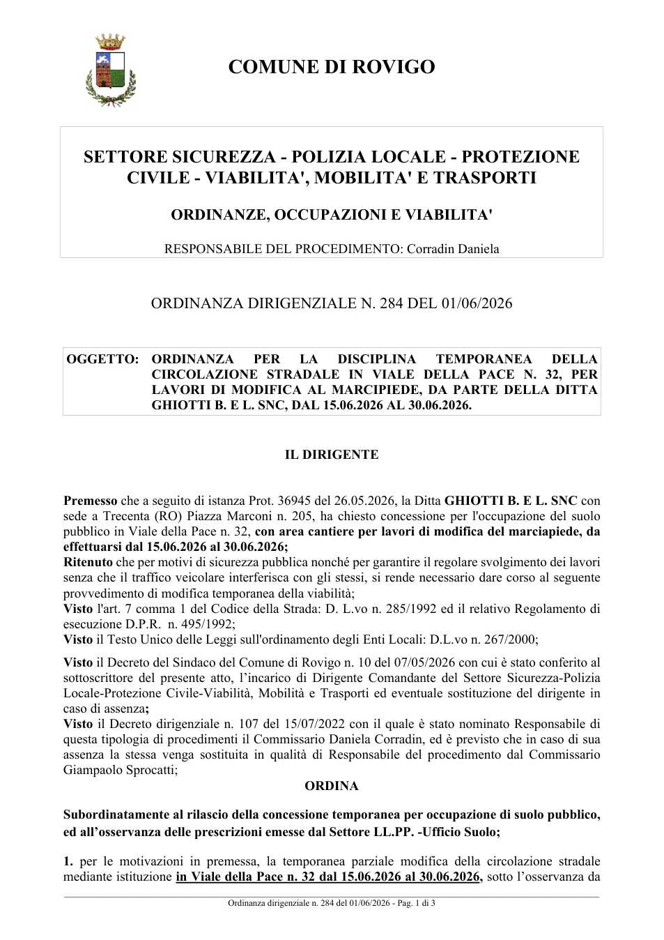 Pagina 1 del documento