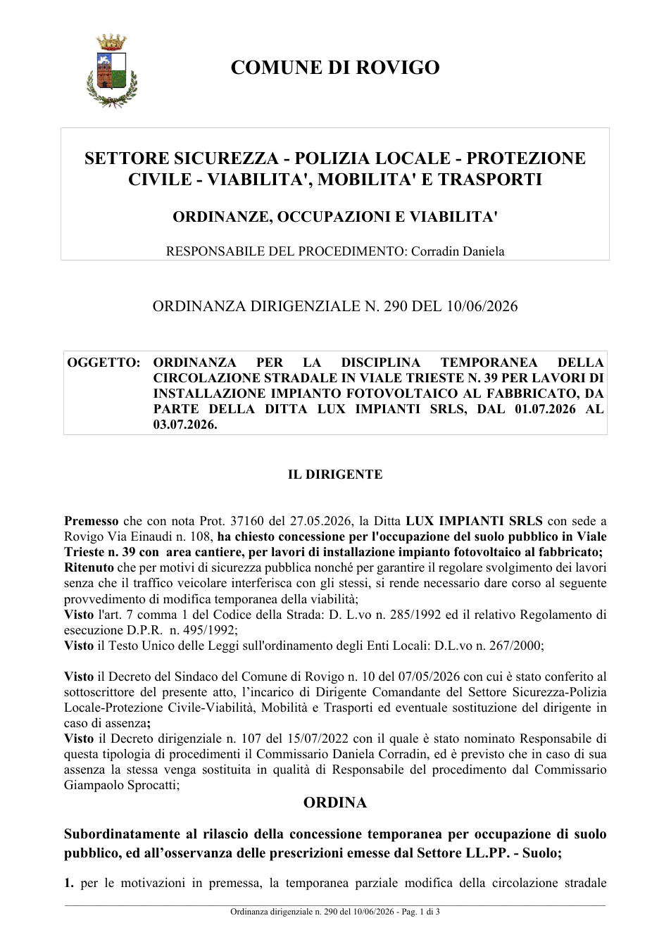 Pagina 1 del documento