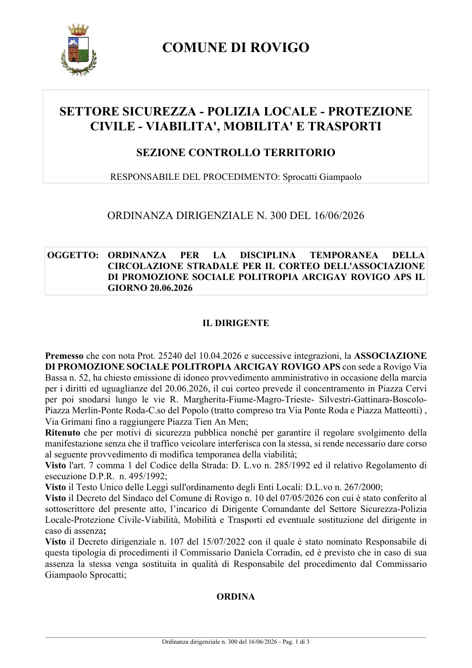 Pagina 1 del documento