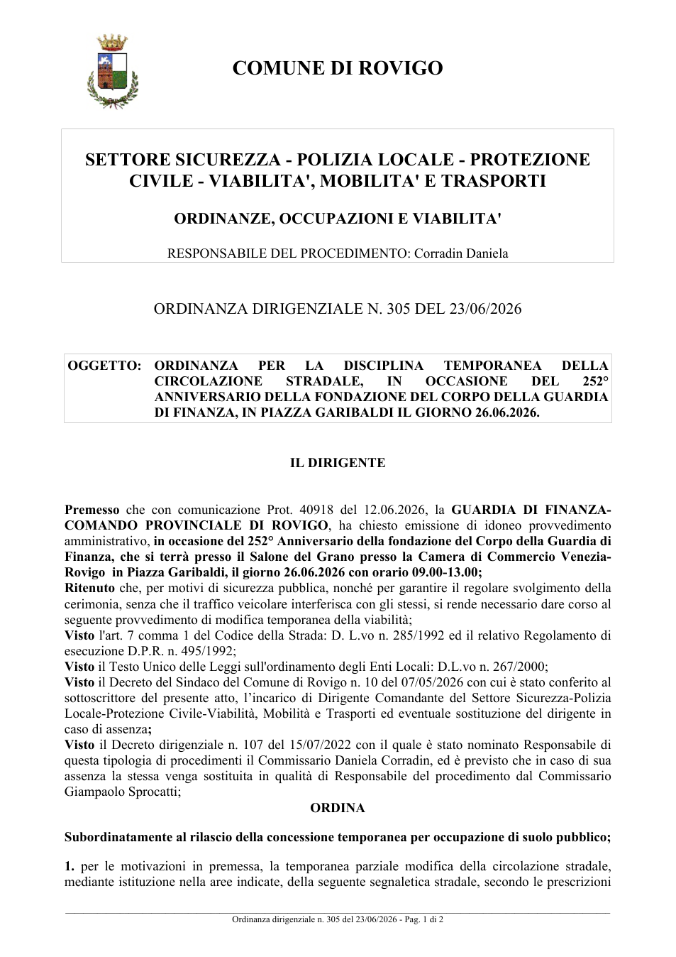 Pagina 1 del documento
