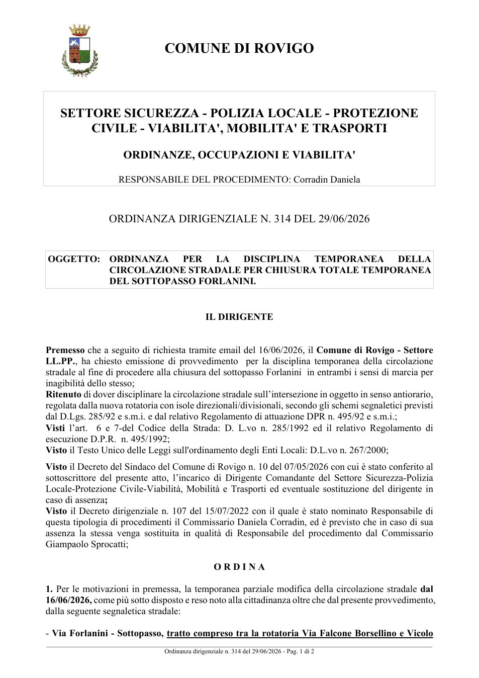 Pagina 1 del documento