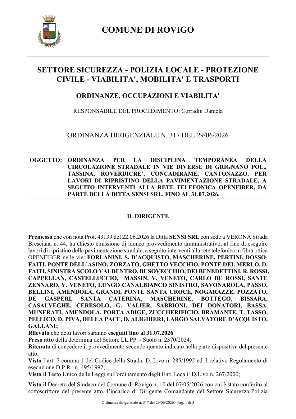 Pagina 1 del documento