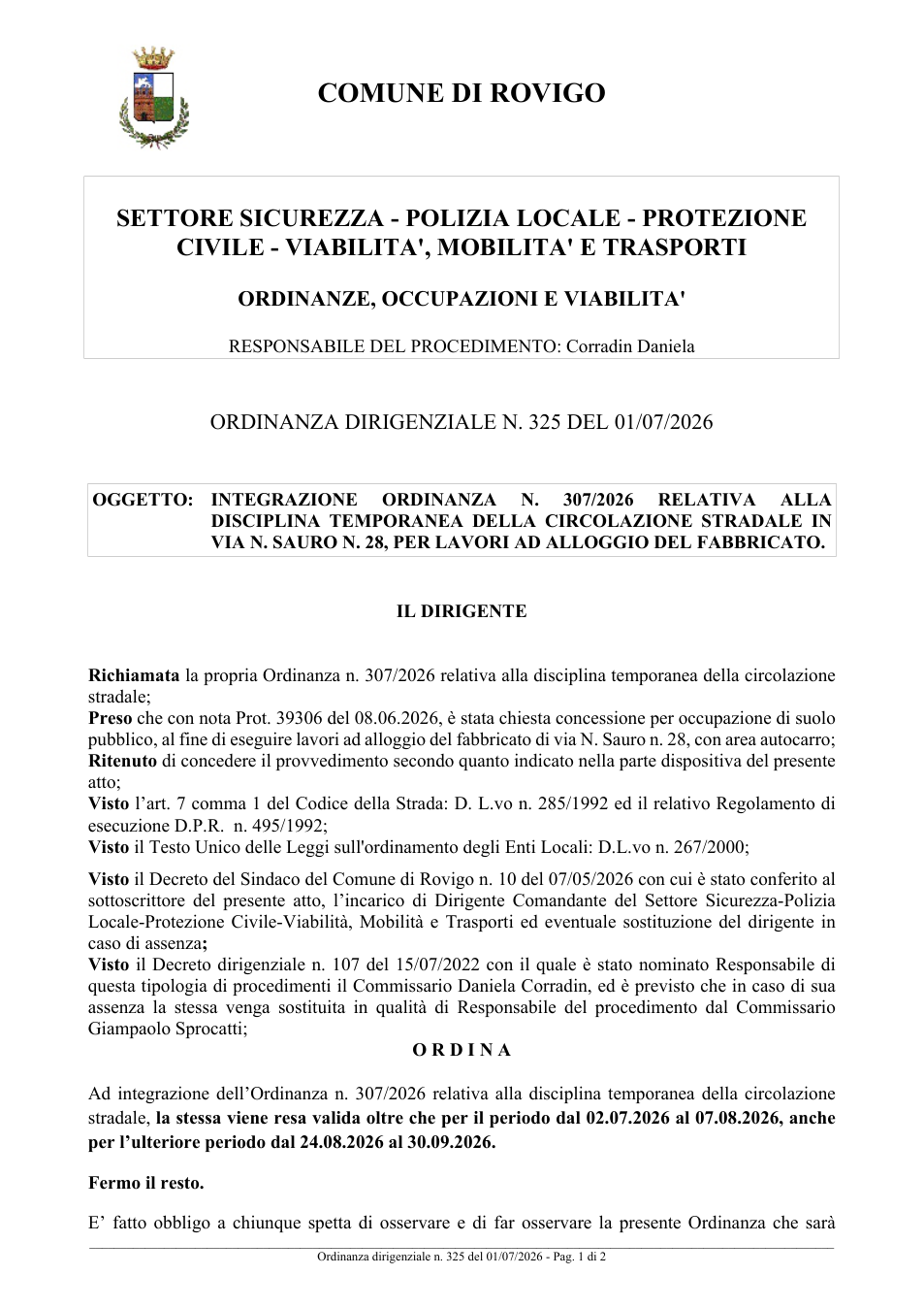 Pagina 1 del documento