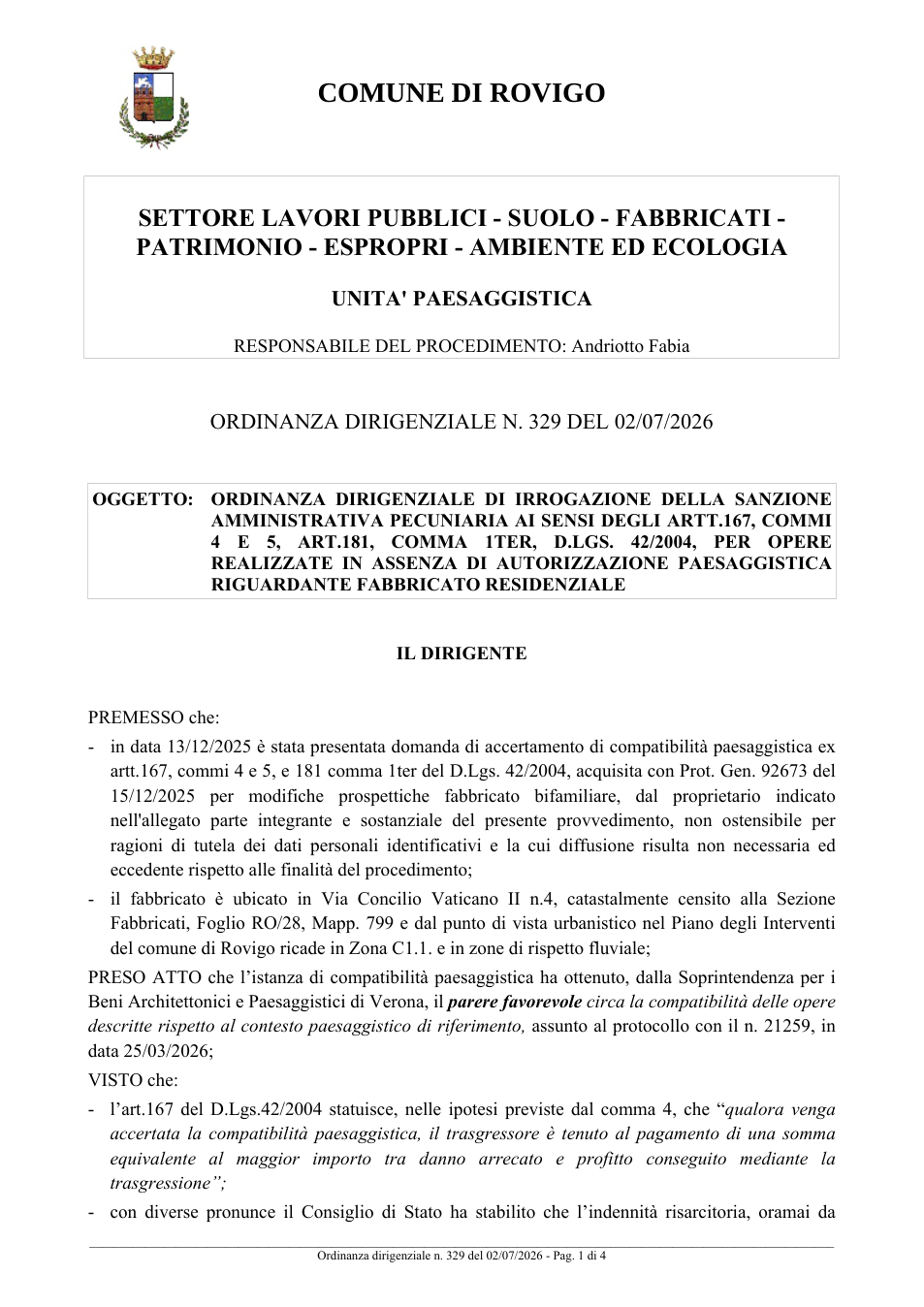 Pagina 1 del documento