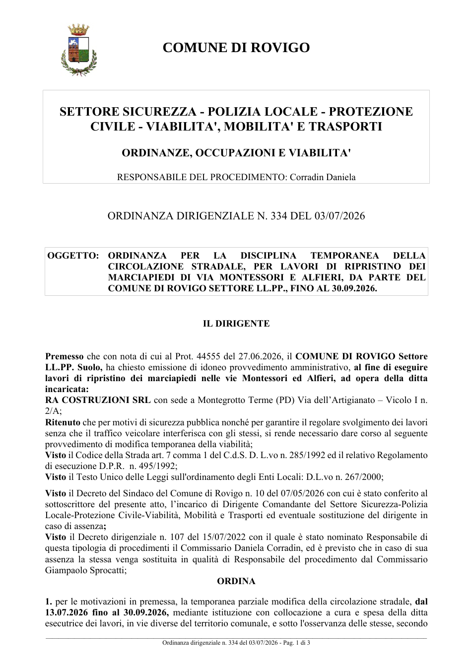 Pagina 1 del documento